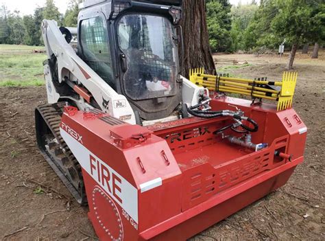 skid steer fire extinguisher|skid steer fire removal.